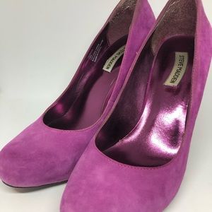 Steve Madden Shoes - Steve Madden pink suede pumps Steve Madden Shoes - Steve Madden pink suede pumps